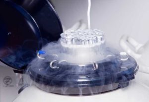 An image of liquid nitrogen