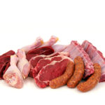An image of several different raw meats